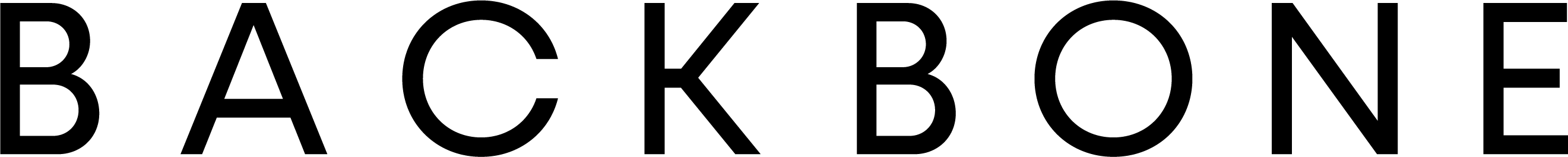 backbone logo zwart
